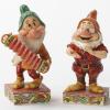 Bashful and Doc “Affable Accordionist” & “Clap Along” Figurine Set (2013) - ID: 045544547482 Disneyana