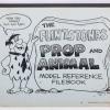 The Flintstones Prop and Animal Model Reference Filebook (1980s) - ID: jan24091 Hanna Barbera