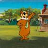Yogi Bear Model Cel and Non-Matching Background (c. 1970’s) - ID: jan25003 Hanna Barbera