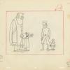 Sinbad Jr. and His Magic Belt Frankenstein Layout Drawing (c.1960s) - ID: jun22046 Hanna Barbera