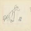 Sinbad Jr. and His Magic Belt Salty the Parrot Layout Drawing (c. 1960s) - ID: jun22053 Hanna Barbera