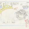 Ren and Stimpy “Superstitious Stimpy” Layout Drawing (1995) - ID: jun22491 Nickelodeon