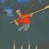 Jonny Quest “Pursuit of the Po-Ho” Race Bannon Production Cel (1964) - ID: mar23390 Hanna Barbera