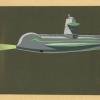 Jonny Quest “Dreadful Doll” Submarine Production Cel (1964) - ID: mar23409 Hanna Barbera