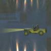 Jonny Quest "Shadow of the Condor" Heinrich and Willy in Jeep Production Cel (1965) - ID: mar23432 Hanna Barbera