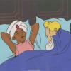 Jonny Quest "Shadow of the Condor" Jonny and Hadji Sleeping Production Cel (1964) - ID: mar23436 Hanna Barbera