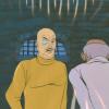 Jonny Quest "Shadow of the Condor"Heinrich Von Fruelich Production Cel (1964) - ID: mar23442 Hanna Barbera