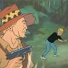 Jonny Quest “Attack of the Tree People” Jonny Poacher Production Cel (1965) - ID: mar23446 Hanna Barbera