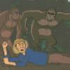 Jonny Quest “Attack of the Tree People” Gorilla Production Cel (1965) - ID: mar23449 Hanna Barbera