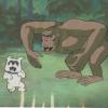 Jonny Quest “Attack of the Tree” People Gorilla Production Cel (1965) - ID: mar23450 Hanna Barbera