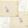 The Flintstones “Samantha” Pair of Layout Drawings (1965) - ID: may22591 Hanna Barbera