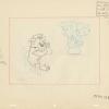 The Flintstones “Two Men and a Dinosaur” Layout Drawing (1966) - ID: may22596 Hanna Barbera