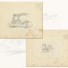 The Flintstones “Curtain Call at Bedrock” Pair of Layout Drawings (1966) - ID: may22599 Hanna Barbera