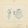 The Hillbilly Bears “Courtin Disaster” Layout Drawing (1965) - ID: may22607 Hanna Barbera
