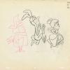 Winsome Witch “Have Broom Will Travel” Layout Drawing (1965) - ID: may22621 Hanna Barbera