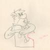 The Flintstones "The Girls' Night Out" Fred Flintstone Production Drawing (1961) - ID: may23565 Hanna Barbera