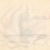 The Flintstones "The Girls' Night Out" Background Layout Drawing (1961) - ID: may23579 Hanna Barbera