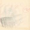 The Flintstones "The Girls' Night Out" Fred Flintstone Layout Drawing (1961) - ID: may23581 Hanna Barbera