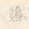 The Flintstones "The Girls' Night Out" Fred Flintstone Layout Drawing (1961) - ID: may23591 Hanna Barbera