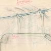 The Flintstones "The Girls' Night Out" Wilma Flintstone Layout Drawing (1961) - ID: may23592 Hanna Barbera