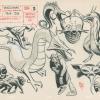Hanna Barbera Birdman Empress of Evil Medusa's Dragons Original Model Drawing by Alex Toth (1967) - ID: oct23040 Hanna Barbera